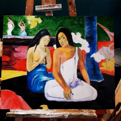 Arearea - Paul Gauguin- Lucien Peintre